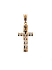 Rose gold cross pendant ARK02-26 