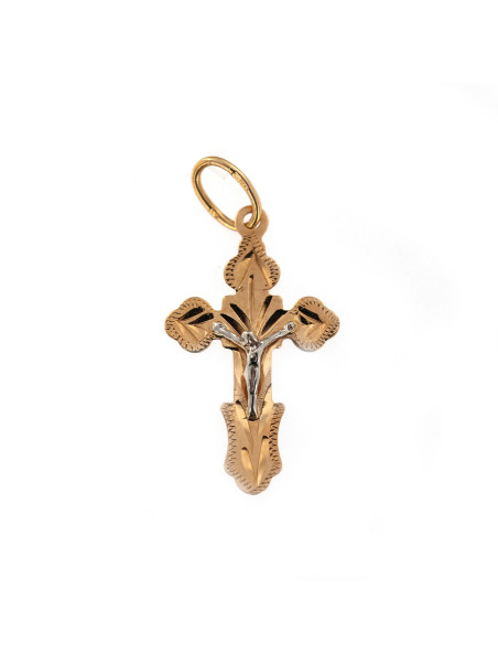 Rose gold cross pendant ARK03-09