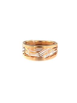 Rose gold ring DRB05-03 17.5MM
