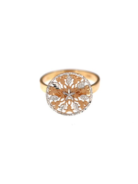 Rose gold ring DRB11-02 17.5 MM