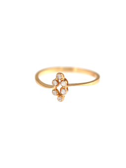 Rose gold ring DRB10-03 16 MM