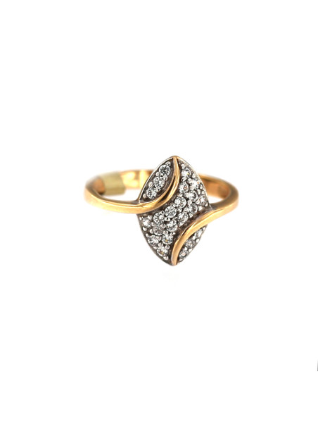 Auksinis žiedas su cirkoniais DRC05-02