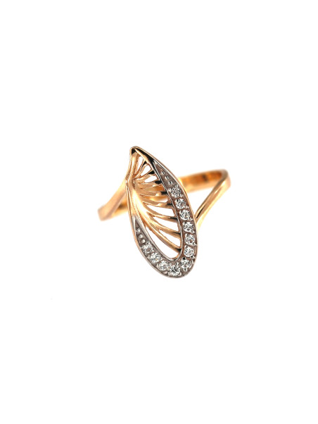 Rose gold zirconia ring DRC01-14 17.8MM