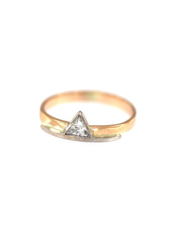 Auksinis žiedas su cirkoniu DRC13-13