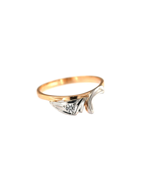Rose gold zirconia ring DRC22-01