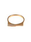 Rose gold zirconia ring DRL09-01 