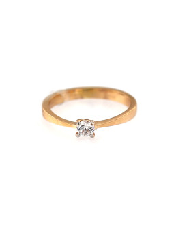 Rose gold engagement ring DRS01-01-04