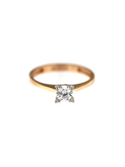 Rose gold engagement ring DRS01-01-16