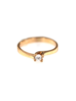 Rose gold engagement ring DRS04-02-15