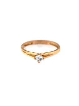 Rose gold engagement ring DRS01-02-07