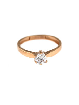 Rose gold engagement ring DRS01-06-21