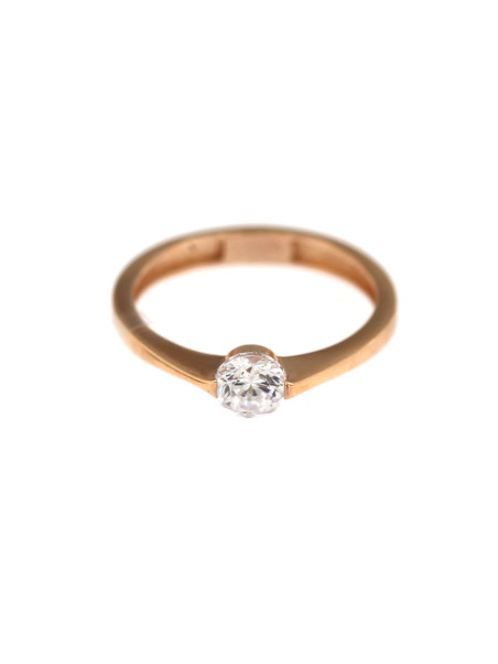 Rose gold engagement ring DRS01-03-01