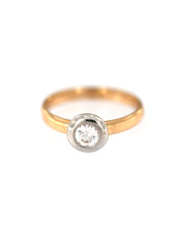 Rose gold engagement ring DRS01-17-02
