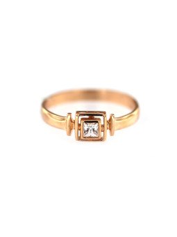 Rose gold engagement ring DRS01-28-01