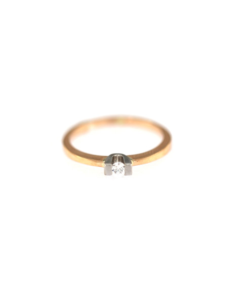 Rose gold engagement ring DRS01-05-07