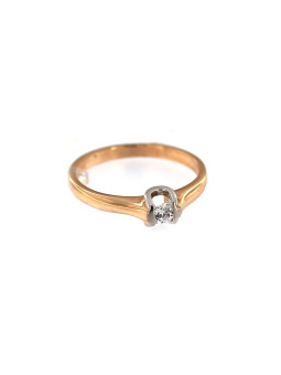 Rose gold engagement ring DRS01-14-04