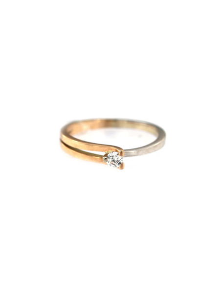 Rose gold engagement ring DRS01-21-02