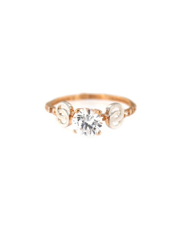 Rose gold engagement ring DRS01-05-02