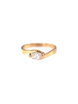 Rose gold engagement ring DRS04-02-07