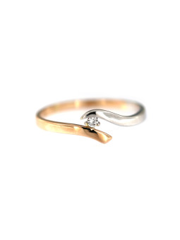 Rose gold engagement ring DRS04-02-14