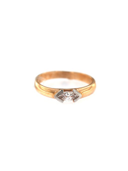 Rose gold engagement ring DRS01-18-04