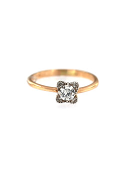 Rose gold engagement ring DRS01-13-02