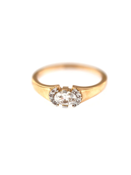 Rose gold engagement ring DRS04-05-03
