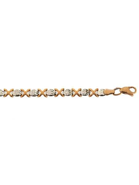 Rose gold bracelet EST01-08-5.00MM 19CM