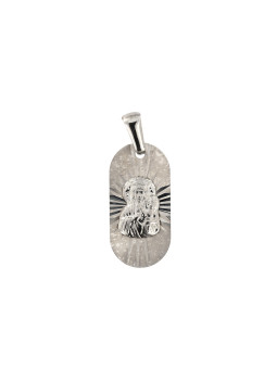 White gold icon pendant ABM01-02