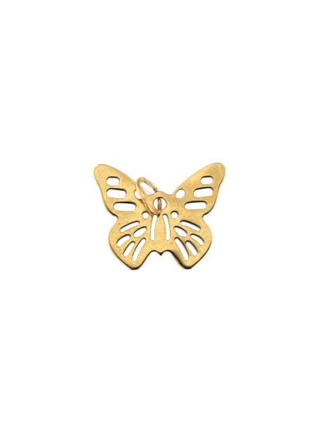 Yellow gold butterfly pendant AGD03-01