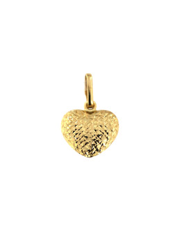 Geltono aukso pakabukas širdelė AGS01-23