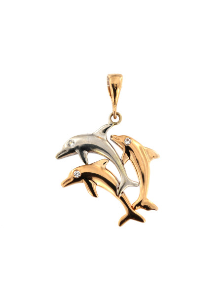 Auksinis pakabukas delfinas ARG01-08