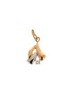 Rose gold zirconia pendant ARBL07-06 