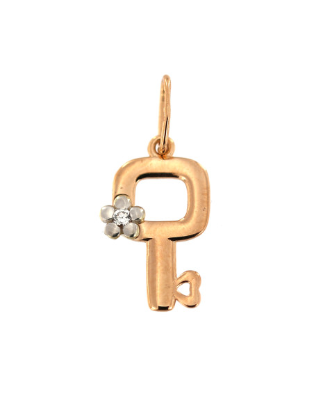 Rose gold key pendant ARRS01-03