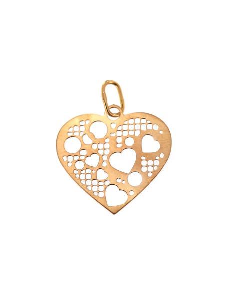 Auksinis pakabukas širdelė ARS01-11