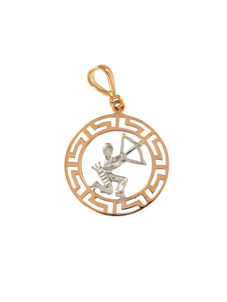 Rose gold Sagittarius pendant ARH-Š-01