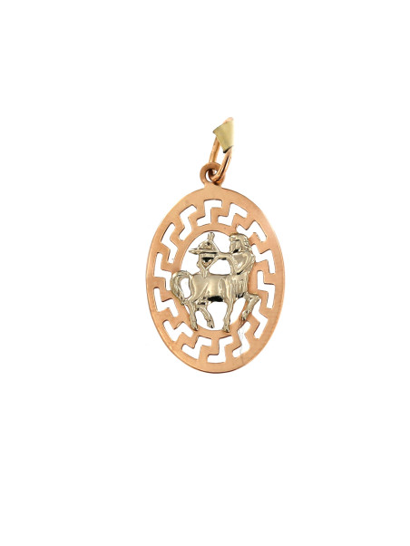 Rose gold Sagittarius pendant ARH-Š-08