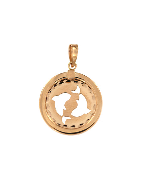 Rose gold Pisces pendant ARH-Ž-03
