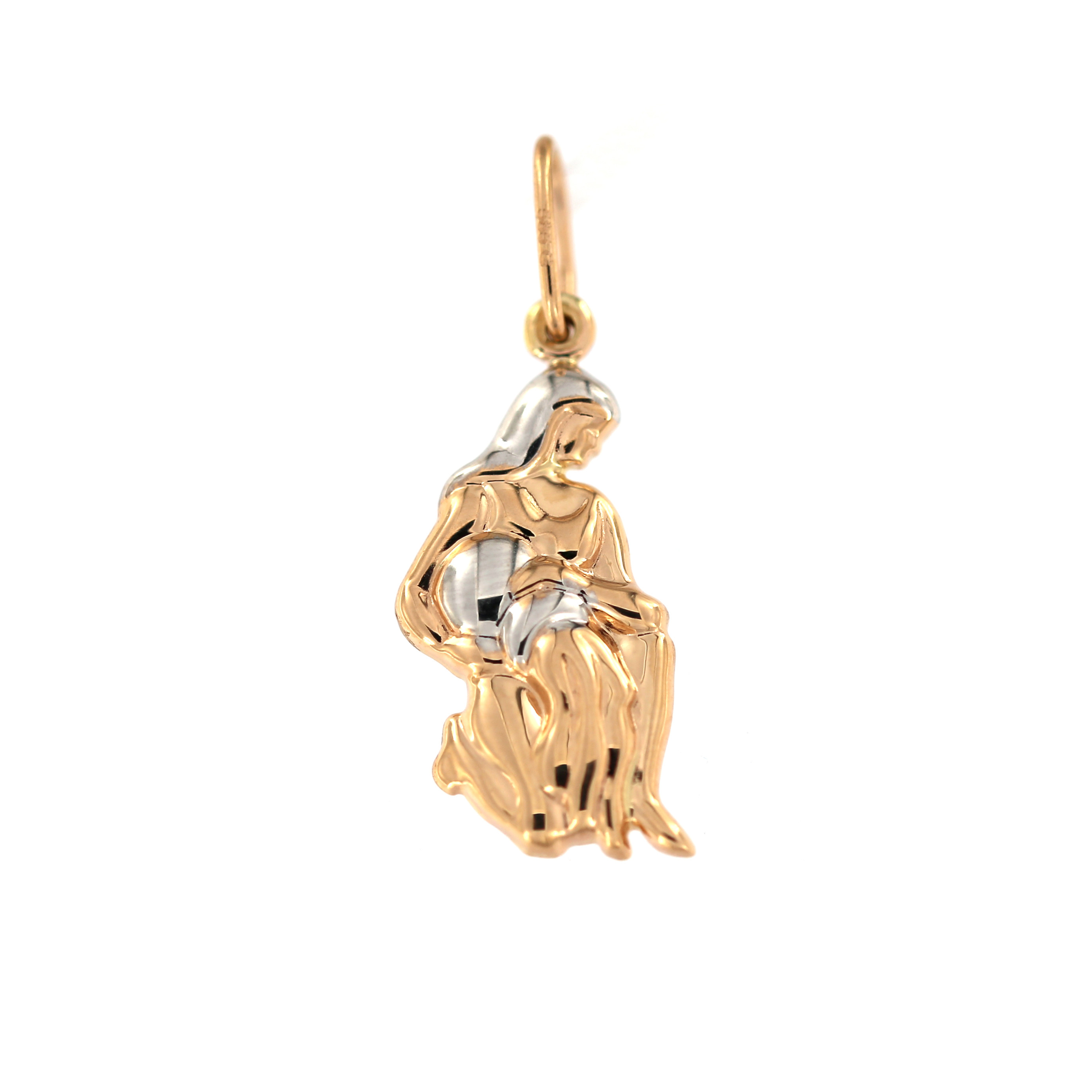 Rose gold Aquarius pendant ARH-VA-05