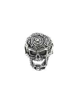 SILVER RING BIKER-Ž-33