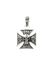 SILVER PENDANT BIKER-P-18 