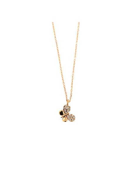 Rose gold pendant necklace CPR13-01