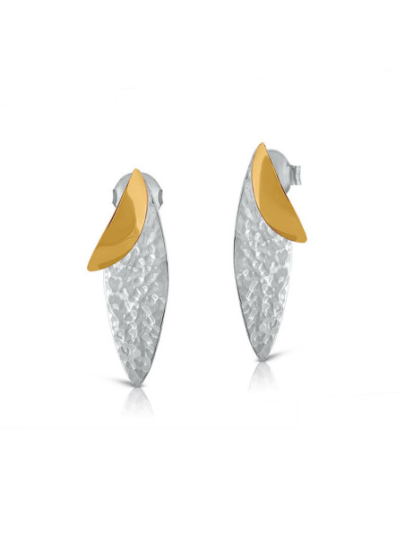 Gold plated silver earrings FID03-E108S