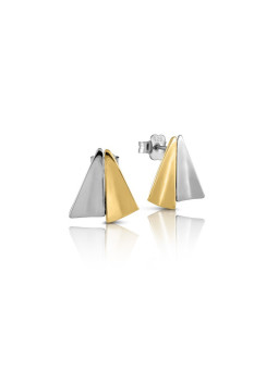 Gold plated silver earrings FID03MN-E027