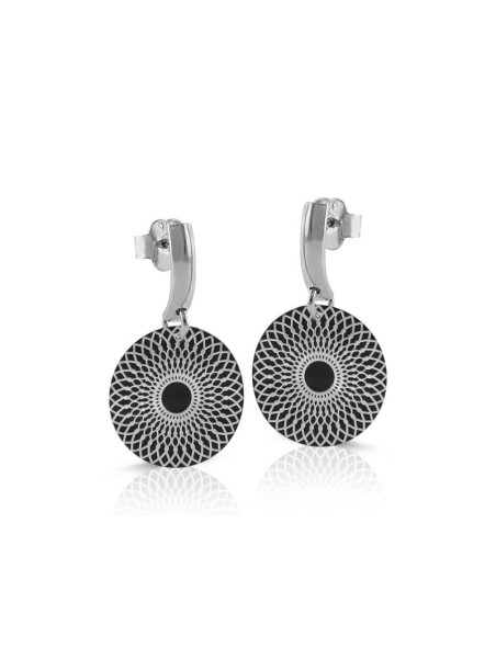 Silver drop earrings FID15-E07-18