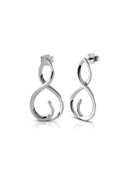 Silver earrings FID22-E08
