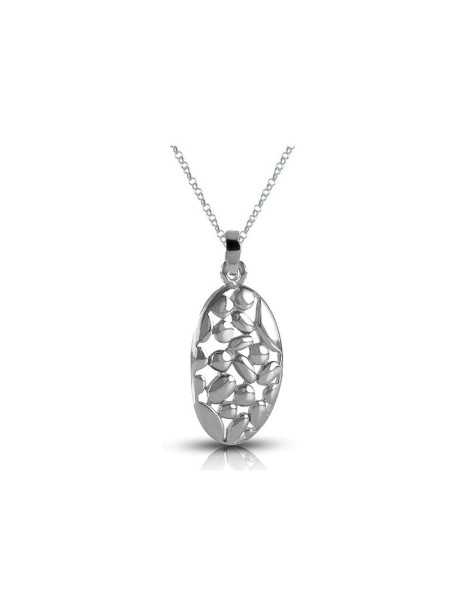Sterling silver necklace pendant FID21-P05