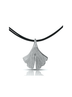 Leatherette necklace pendant FID02-P067