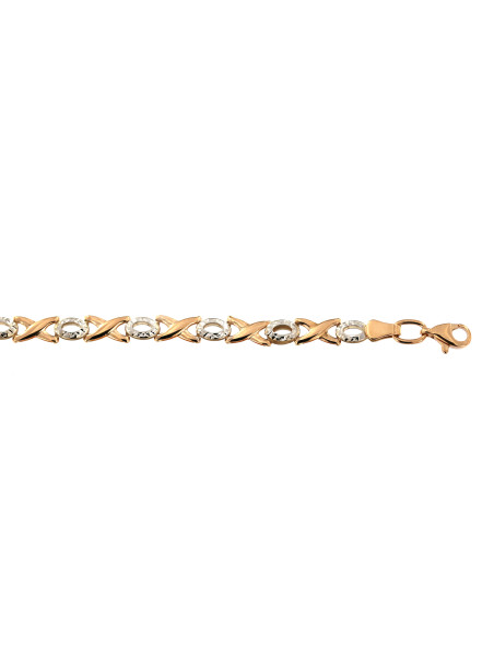 Rose gold bracelet EST01-11-4.00MM 18CM