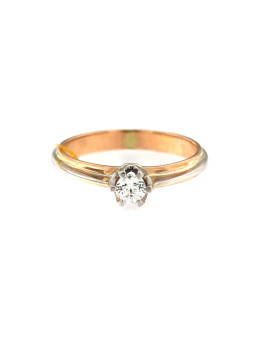 Rose gold ring with diamond DRBR04-03